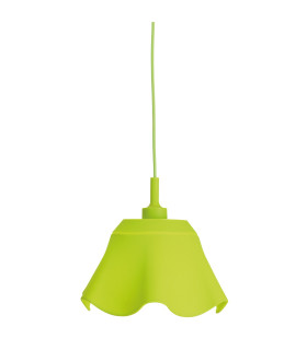 Leya Dome Pendant Ceiling Light Green 1xE27-2