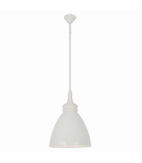 Pinhead 38cm Dome Pendant Ceiling Light White 1xE27-1