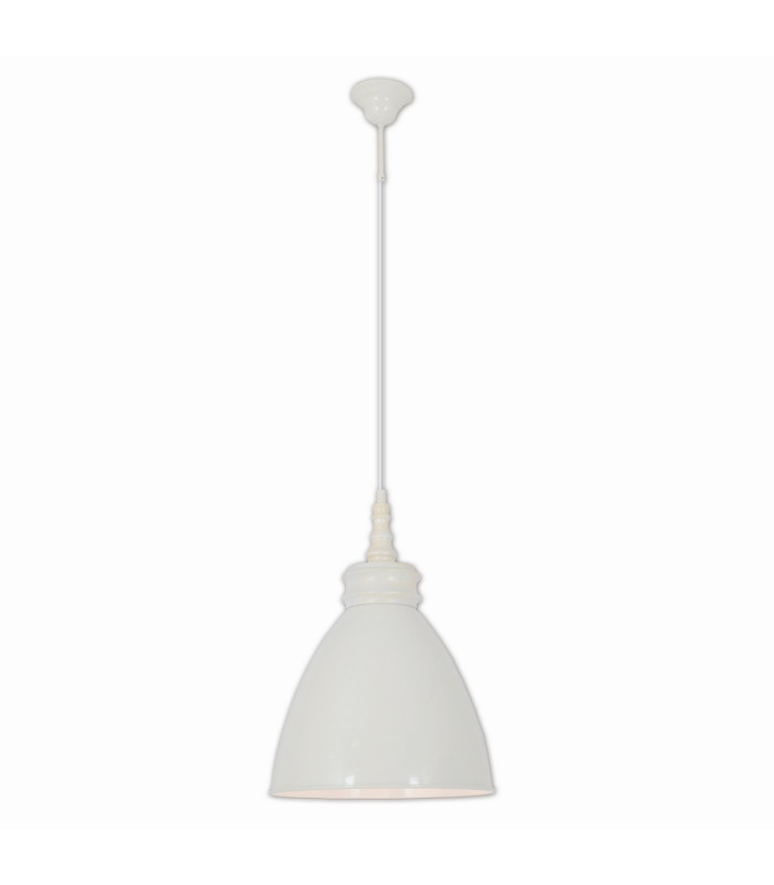 Pinhead 38cm Dome Pendant Ceiling Light White 1xE27-1