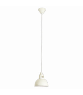 Desira Dome Pendant Ceiling Light Beige 1xE27-1
