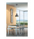 Desira Dome Pendant Ceiling Light Grey 1xE27-2