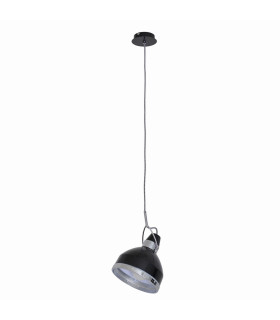 Cottage Dome Pendant Ceiling Light Black-1
