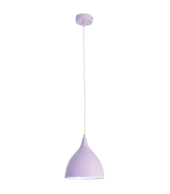 Pinhead 22cm Dome Pendant Ceiling Light Violet 1xE27-1
