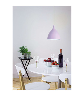 Pinhead 22cm Dome Pendant Ceiling Light Violet 1xE27-2