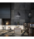 Pinhead Dome Pendant Ceiling Light Anthracite 1xE27-2