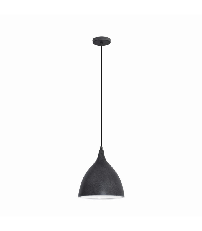 Pinhead Dome Pendant Ceiling Light Anthracite 1xE27-3