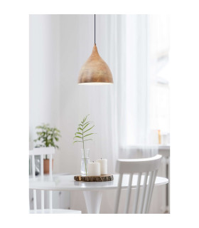Pinhead 22cm Dome Pendant Ceiling Light Orange 1xE27-2