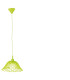 Cera Dome Pendant Ceiling Light Green 1xE27-1