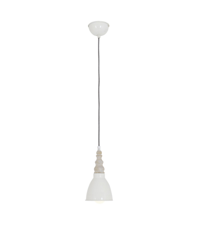 Delhi Slim Pendant Ceiling Light Beige 1xE27-5