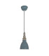 Delhi Slim Pendant Ceiling Light Green 1xE27-1