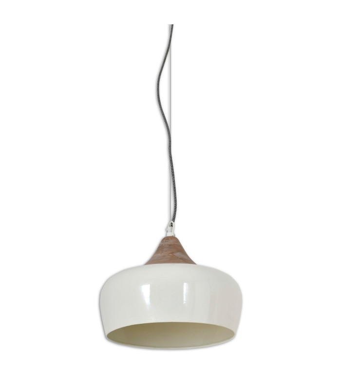 Jaipur Dome Pendant Ceiling Light White-4