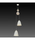 Jaipur Pendant Ceiling Light White 2xE27-2