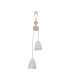 Jaipur Pendant Ceiling Light White 2xE27-3