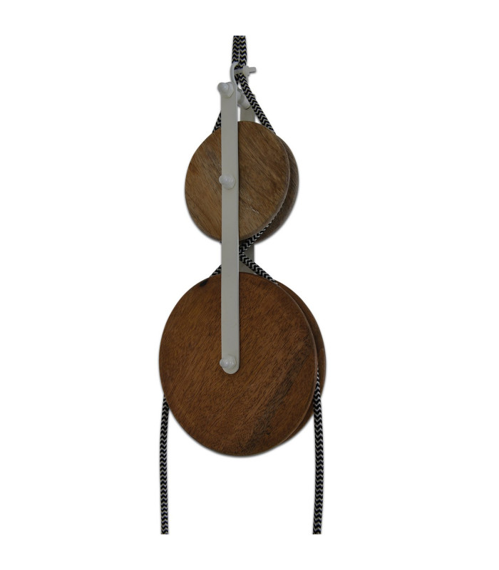 Jaipur Pendant Ceiling Light White 2xE27-5