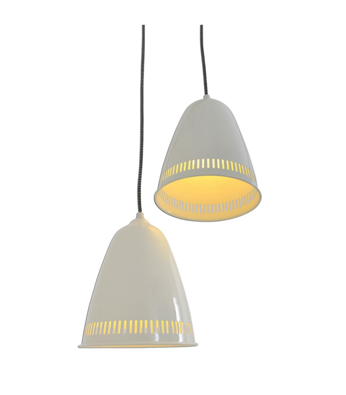 Jaipur Pendant Ceiling Light White 2xE27-6