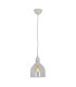 Mumbai Dome Pendant Ceiling Light White 1xE27-3