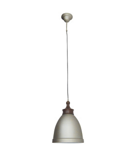 Pinhead 25cm Dome Pendant Ceiling Light Silver 1xE27-1