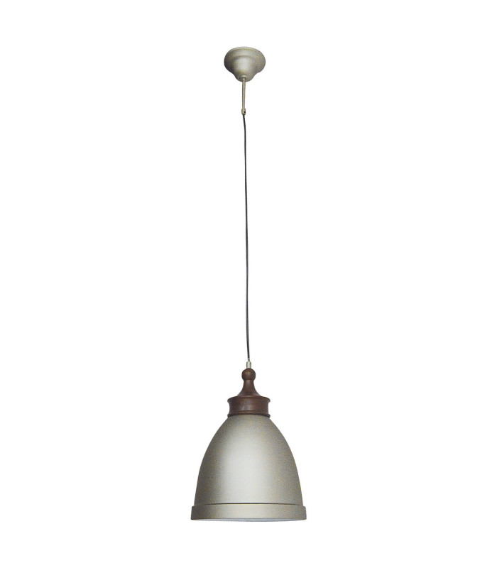 Pinhead 25cm Dome Pendant Ceiling Light Silver 1xE27-1