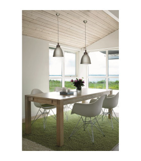 Pinhead 25cm Dome Pendant Ceiling Light Silver 1xE27-2