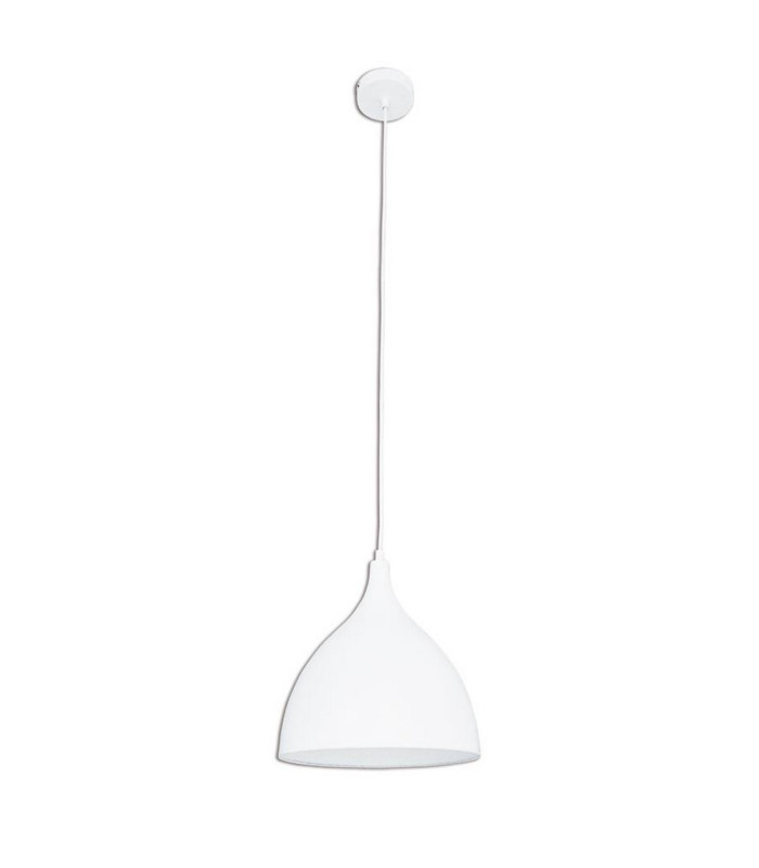 Pinhead 28cm Dome Pendant Ceiling Light White 1xE27