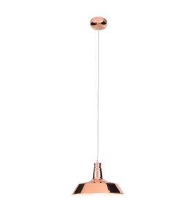 Copper Dome Pendant Ceiling Light Copper-1