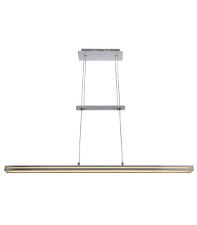 Baku Dimmable LED Bar Pendant Ceiling Light Aluminium 3000K Touch sensor-1
