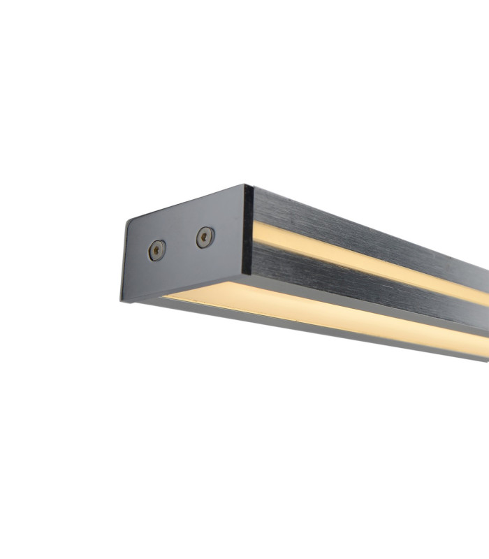 Baku Dimmable LED Bar Pendant Ceiling Light Aluminium 3000K Touch sensor-4