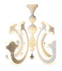 Ludwig Dimmable LED Tall Pendant Ceiling Light White 2700K Remote Control-4