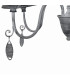 Castellum Multi Arm Pendant Ceiling Light Grey 4xE14-4