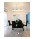 Moggi Dimmable LED Bar Pendant Ceiling Light White 3000K-2