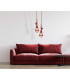 Regia Pendant Ceiling Light Red 1xE27-3