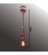 Regia Pendant Ceiling Light Red 1xE27-5