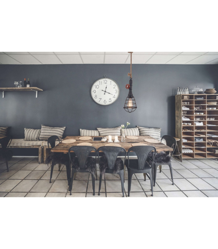 Regia Pendant Ceiling Light Black 1xE27-2