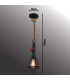 Regia Pendant Ceiling Light Black 1xE27-4