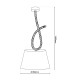 Rope 35cm Dome Pendant Ceiling Light Nature 1xE27-4