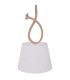 Rope 35cm Dome Pendant Ceiling Light Nature 1xE27-6