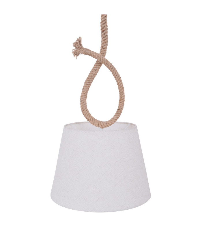 Rope 35cm Dome Pendant Ceiling Light Nature 1xE27-6