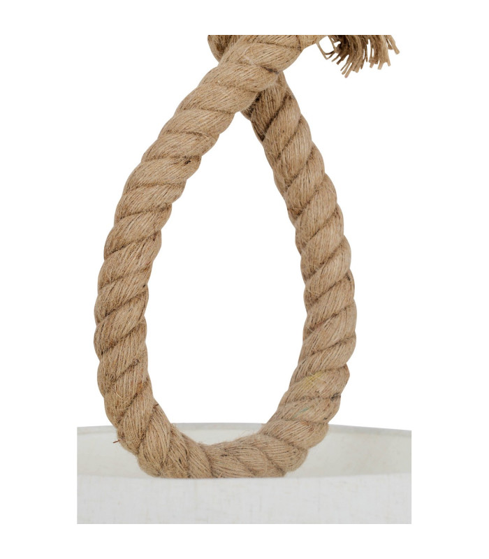 Rope 45cm Dome Pendant Ceiling Light Nature 1xE27-7