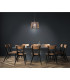 White Wood Dome Pendant Ceiling Light White 1xE27-2