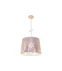 White Wood Dome Pendant Ceiling Light White 1xE27-5