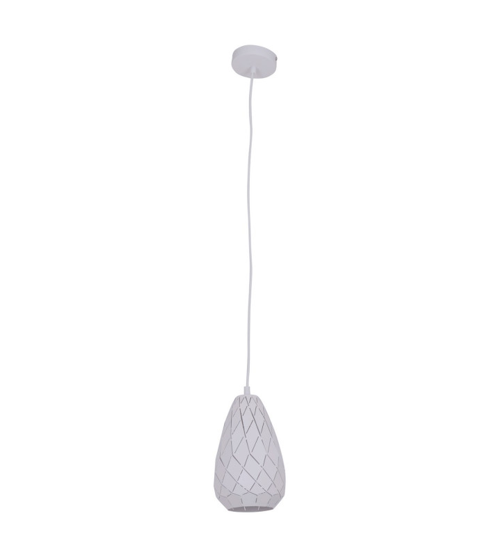 Alison 15cm Dome Pendant Ceiling Light White 1xE27-1