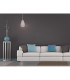 Alison 15cm Dome Pendant Ceiling Light White 1xE27-2