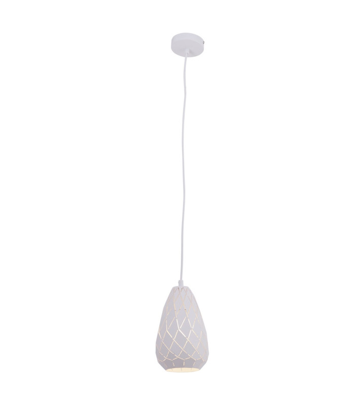 Alison 15cm Dome Pendant Ceiling Light White 1xE27-5