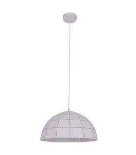 Alison 40cm Dome Pendant Ceiling Light White 1xE27-1