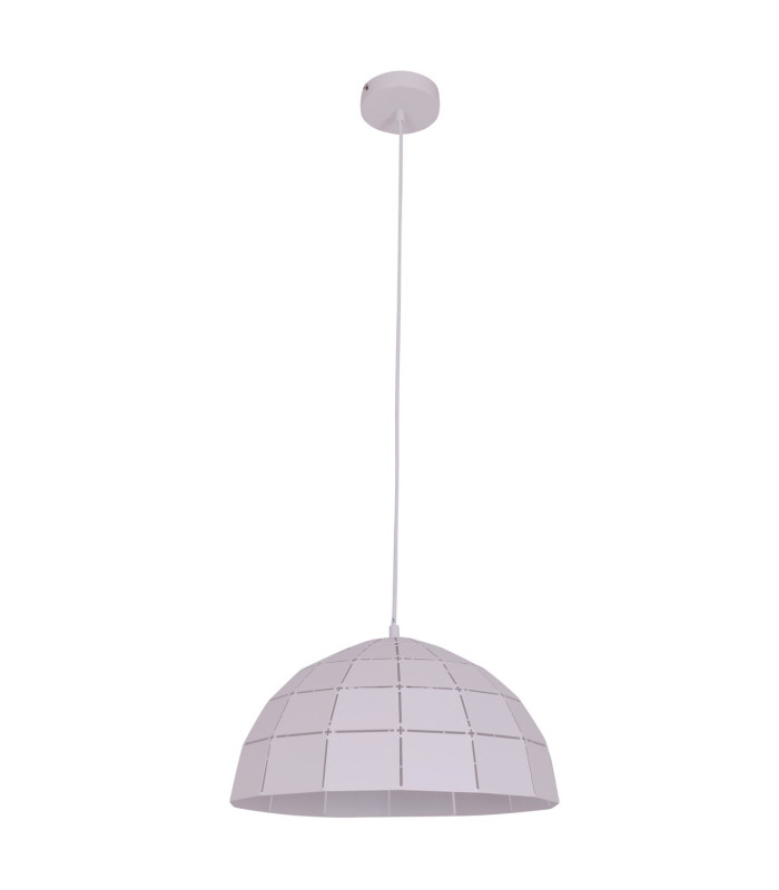 Alison 40cm Dome Pendant Ceiling Light White 1xE27-1