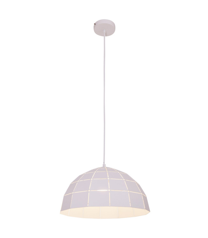 Alison 40cm Dome Pendant Ceiling Light White 1xE27-5