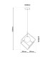 Cadre Wire Frame Pendant Ceiling Light Black 1xG9-4