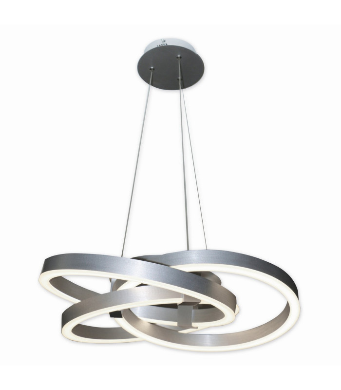 Divora Dimmable LED CCT Pendant Ceiling Light Aluminium 2700-6700K Remote Control-1