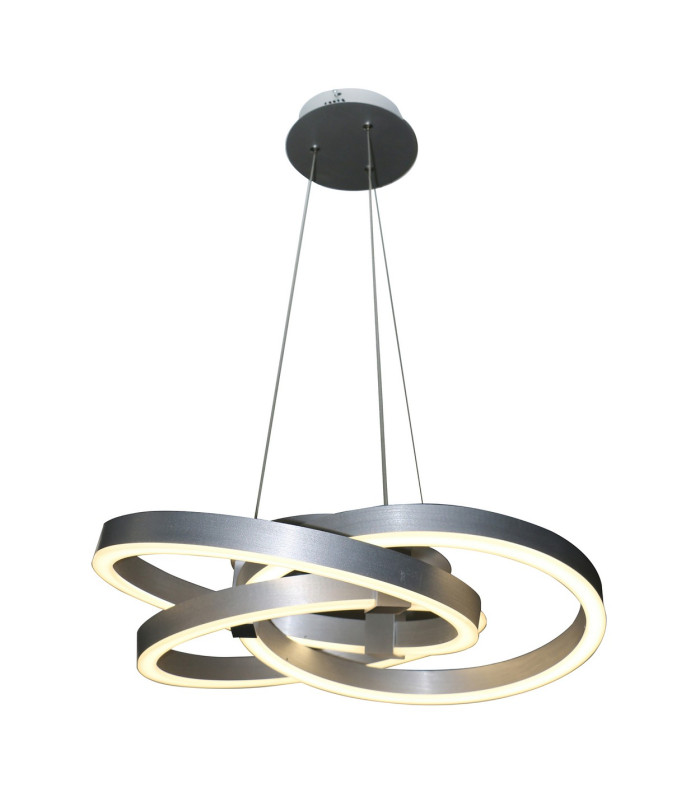 Divora Dimmable LED CCT Pendant Ceiling Light Aluminium 2700-6700K Remote Control-7