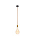 Ontario Dimmable Slim Pendant Ceiling Light Old Brass 1xE27-1